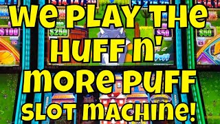 Matt Plays the Huff N’ More Puff Slot Machine!