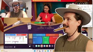 Baccarat Strategy – Professional Gambler Plays An Entire Shoe Of Baccarat Live (No Talking)