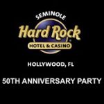 50th Anniversary Party of Hard Rock, held at Guitar Hotel at Seminole Hard Rock casino in Florida