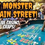 Monster Roll Caught on Film! Live Casino Craps at the Main Street Station Las Vegas