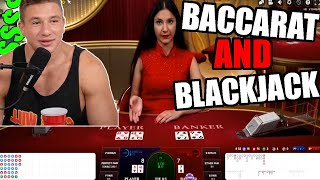 VERY INTERESTING Baccarat and BlackJack Session with STEVEWILLDOIT