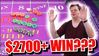 🔥MASSIVE WIN?🔥 30 Roll Craps Challenge – WIN BIG or BUST #163