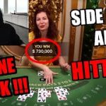 The LUCKIEST BLACKJACK Player | HighStakes Session | TrainWrecksTV