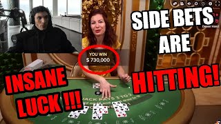 The LUCKIEST BLACKJACK Player | HighStakes Session | TrainWrecksTV