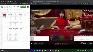 Baccarat strategy – Mirror betting with money management – Take 2.