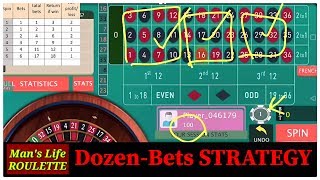 ROULETTE Dozen Strategy