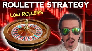 Roulette Strategy For Low Rollers – Professional Gambler Plays Roulette “LIVE”