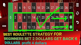 roulette strategy to win