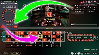 New Roulette Software 2022 || Roulette strategy || Roulette  win