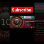 how to win roulette every time || roulette strategy to win 2021 system 🤑💵 #shorts #roulette #casino
