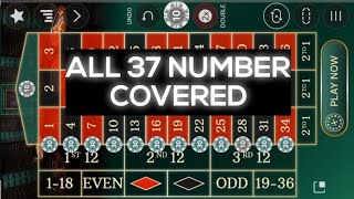Win Roulette Every Spin | All 37 Number Covered Roulette Winning Strategy