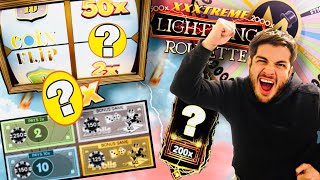 $6000 VS Monopoly, Crazy Time & Roulette! (Big Win Or Fail)