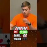 The Biggest Win EVER?! Aces vs. Mystery Hand! 💰❓#shorts #poker