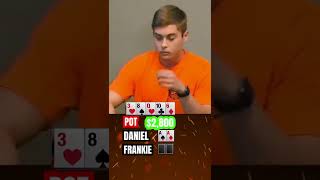 The Biggest Win EVER?! Aces vs. Mystery Hand! 💰❓#shorts #poker