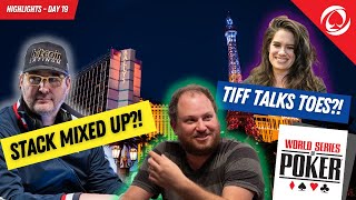 HELLMUTH DRAMA AGAIN?! | TIFF TALKS TOES | Day 19 Highlights | WSOP 22
