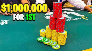 OVER A MILLION DOLLARS TO 1ST! DO I HAVE A CHANCE? Tournament Poker Vlog | WSOP 2022 C2B