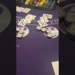 $10,000 Bet On Black Jack Table #shorts