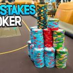 HIGH STAKES PRIVATE CASH GAME with RAMPAGE | Poker Vlog | Close 2 Broke Ep 108