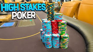 HIGH STAKES PRIVATE CASH GAME with RAMPAGE | Poker Vlog | Close 2 Broke Ep 108
