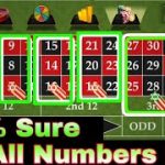 Roulette 99% Sure Trick || 37 all Numbers Cover || Roulette Strategy To Win