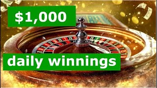 Best Roulette Strategy to Win 2022 at Online Casino!!!