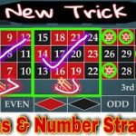 Dozens & Number Best Strategy || Roulette New Trick || Roulette Strategy To Win