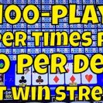 100-Play Super Times Pay – $60 a Deal – Great Winning Streak!