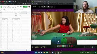 Baccarat strategy – TBL with plus one betting progression – 21 units profit