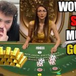 Adin Ross Finds GOLD In His Nose During BlackJack !
