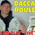 Christopher Mitchell Plays Baccarat And Roulette LIVE.