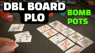 Double Board PLO Bomb Pots Strategy and Tips