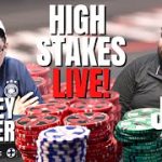 HIGH STAKES!! $25/$25/$50 No-Limit Hold’em Poker Cash Game | TCH LIVE Dallas