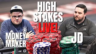 HIGH STAKES!! $25/$25/$50 No-Limit Hold’em Poker Cash Game | TCH LIVE Dallas