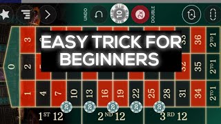 Most Successful Easy and Fast Betting Strategy to Win Roulette