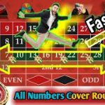Roulette Super Fast Trick || All Numbers Cover Roulette || Roulette Strategy To Win