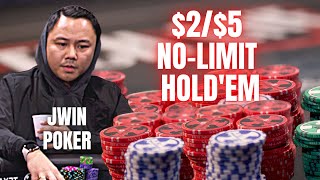 BIGGER STACKS! $2,000 BUY IN! | $2/$5 NL w/ @JWIN Poker | TCHLIVE Austin