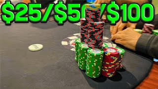 WE CHECK RAISE ALL IN vs STRAIGHT + FLUSH DRAW! $10k POT Poker Vlog | C2B Ep 112