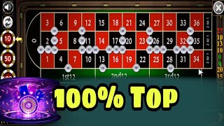 Roulette 100% Top Betting Strategy to Win