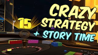 CRAZY STRATEGY IN ROULETTE THAT WORKS!! IN POKERSTARS VR + STORYTIME