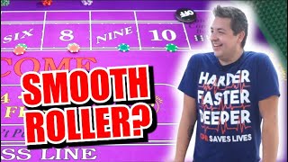 🔥SMOOTH ROLLER?🔥 30 Roll Craps Challenge – WIN BIG or BUST #173