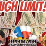 CRAZY HIGH LIMIT ULTIMATE TEXAS HOLDEM!