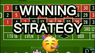 Roulette – REAL EXPERIENCE (WINNING STRATEGY)