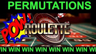 BEST ROULETTE STRATEGY PERMUTATIONS for 12’s