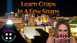 Learn Craps In A Few Snaps