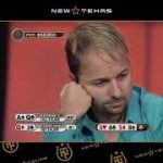 Texas hold’em – Daniel Negreanu Stikes!