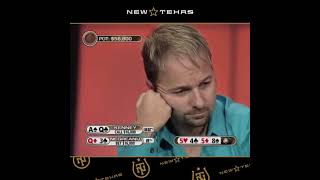 Texas hold’em – Daniel Negreanu Stikes!