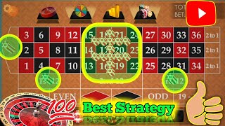 ✌Roulette 100 Best Strategy ✌
