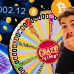 Gambling $10,000 Of My Bitcoin On Crazy Time & Roulette!!!