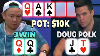 Flopped Set vs. Doug Polk’s Straight | High Stakes Poker Hand Review 2