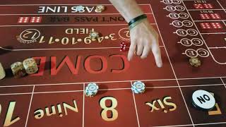 Three strategies to use when you are not the shooter in Vegas playing craps.